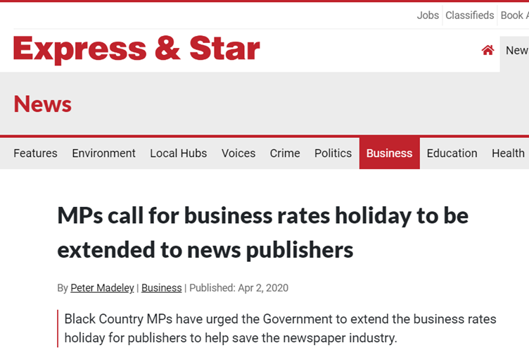 Express and Star BR Relief